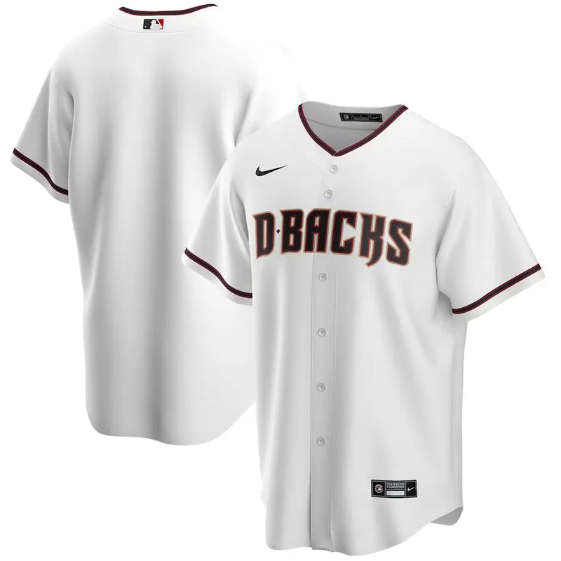 Camisa MLB Arizona Diamondbacks I Nike Torcedor Masculina Branca