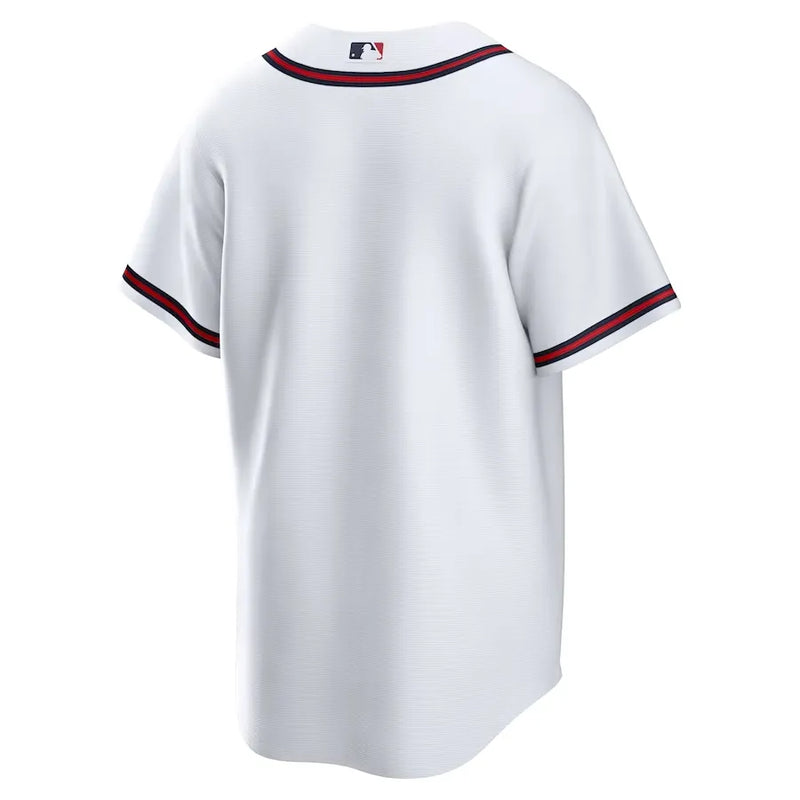 Camisa MLB Atlanta Braves Nike I Torcedor Masculina Branca