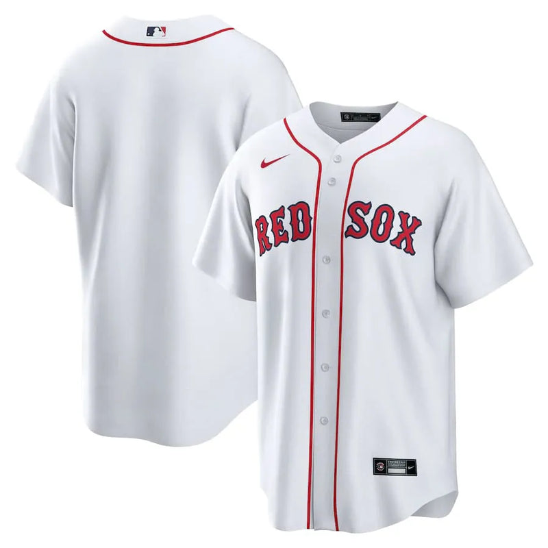 Camisa MLB Boston Red Sox I Nike Torcedor Masculina Branca