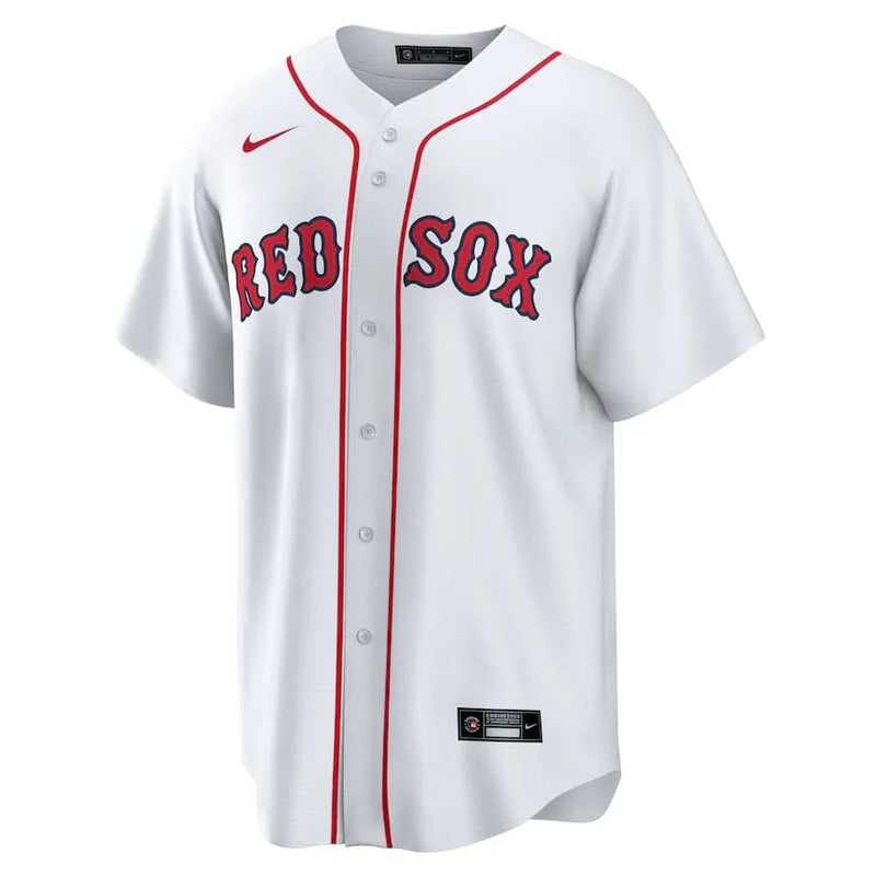 Camisa MLB Boston Red Sox I Nike Torcedor Masculina Branca