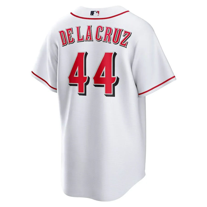Camisa MLB Cincinnati Reds Nike Home Torcedor Masculina Branca Elly De La Cruz 44