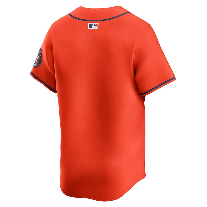 Camisa MLB Houston Astros Nike Orange Alternate Limited Masculina Laranja