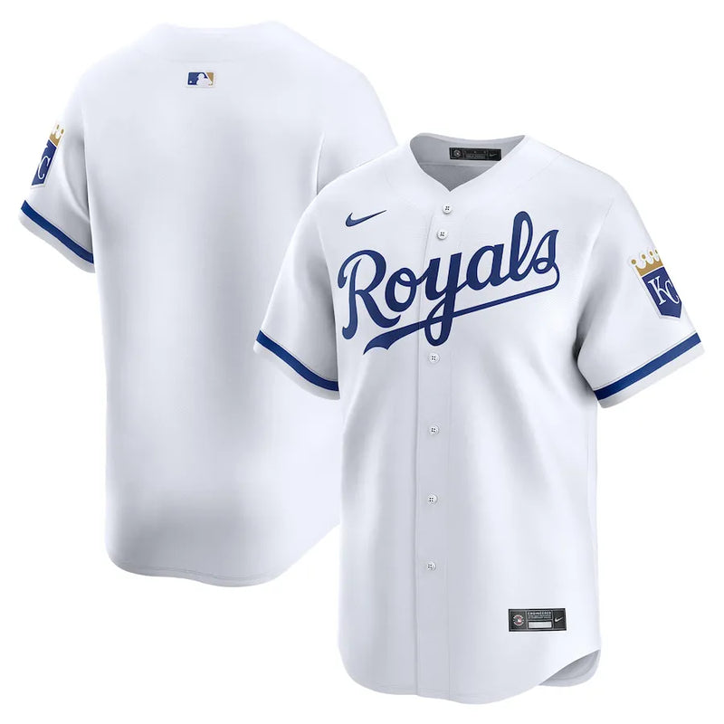 Camisa MLB Kansas City Royals Nike White Home Torcedor Masculina Branca