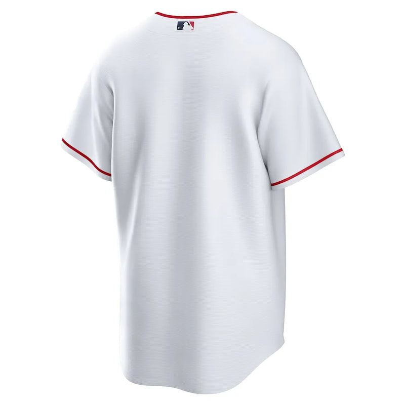 Camisa MLB Los Angeles Angels Nike White Home Torcedor Masculina Branca