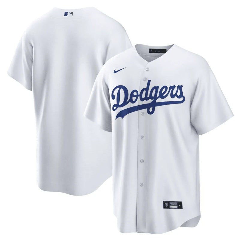 Camisa MLB Los Angeles Dodgers I Nike Torcedor Masculina Branca
