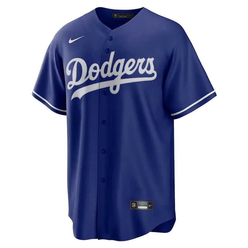 Camisa MLB Los Angeles Dodgers II Nike Torcedor Masculina Azul