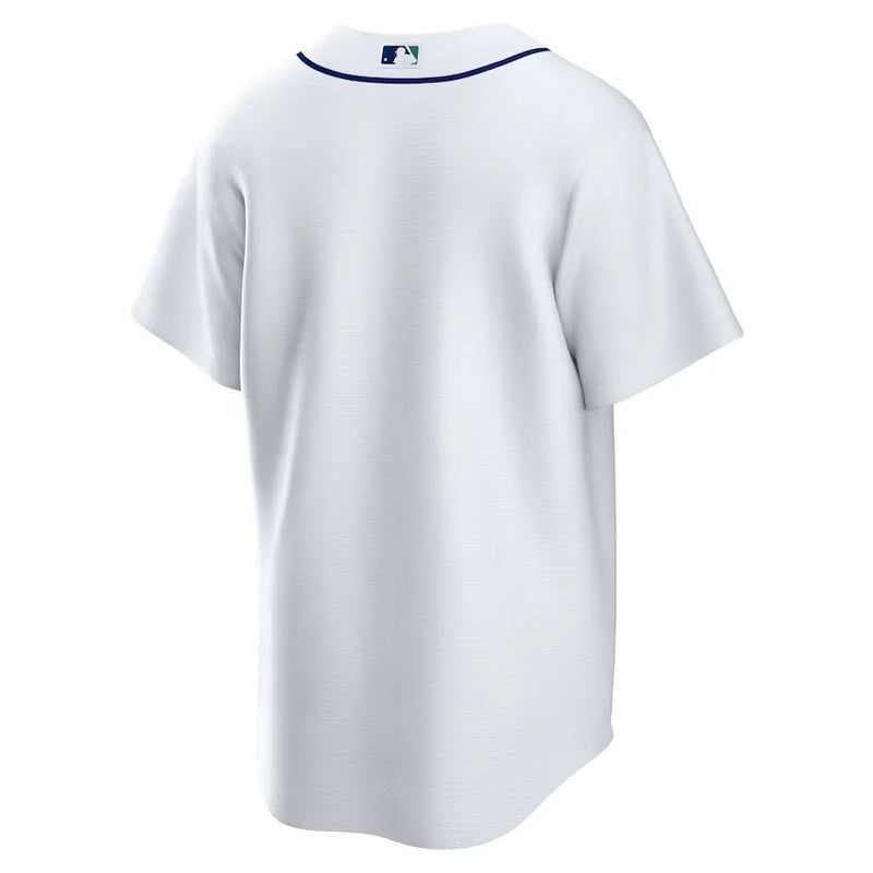 Camisa MLB Seattle Mariners Nike Home Torcedor Masculina Branca