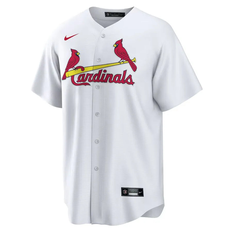 Camisa MLB St. Louis Cardinals Nike Home Torcedor Masculina Branca