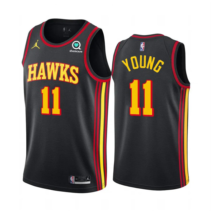 Regata NBA Atlanta Hawks Statement Edition Jersey Trea Young 11