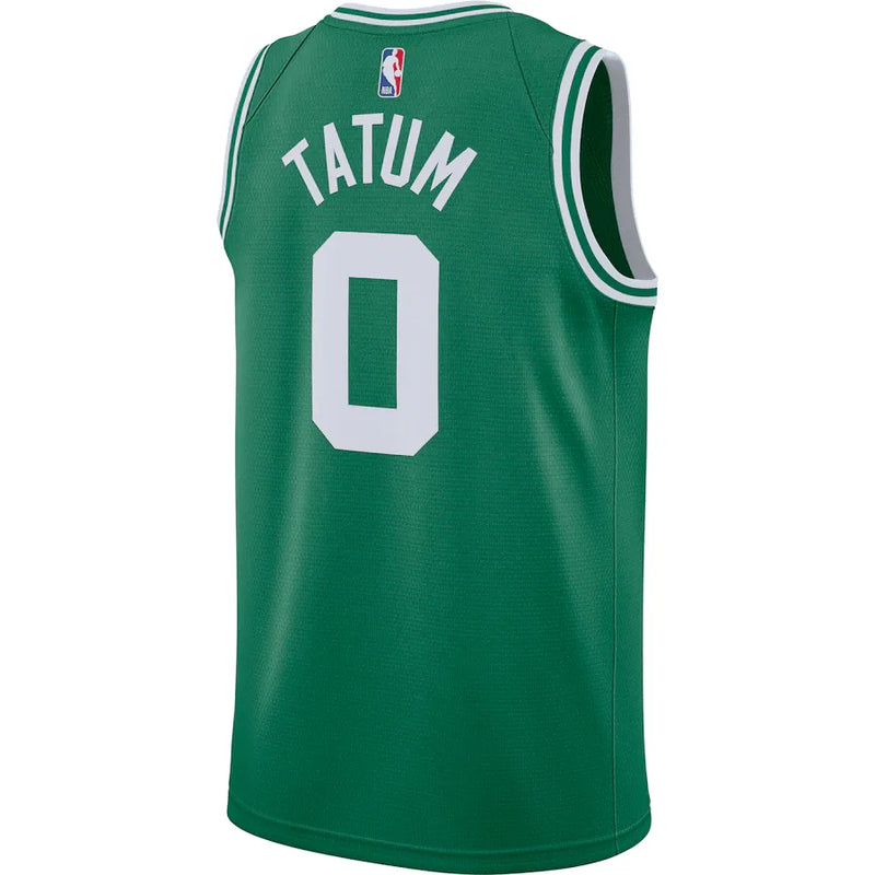Regata NBA Boston Celtics Nike Icon Edition Swingman Jersey Verde Jason Tatum 0