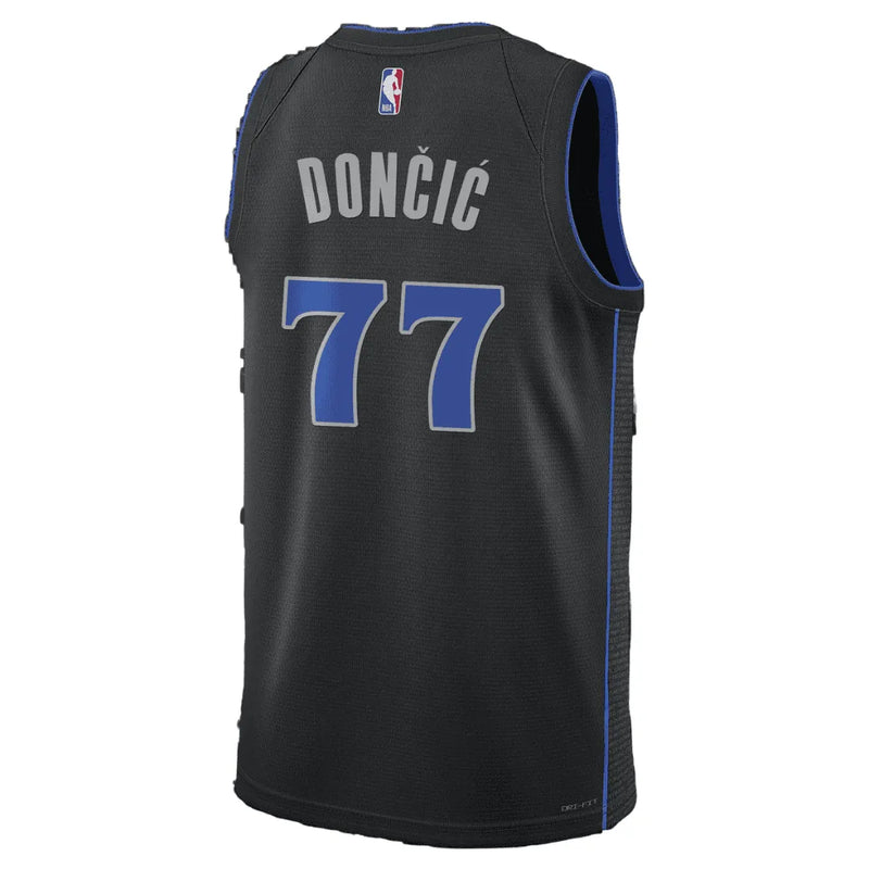 Regata NBA Dallas Mavericks Nike City Edition 23/24 Swingman Jersey Luka Doncic 77