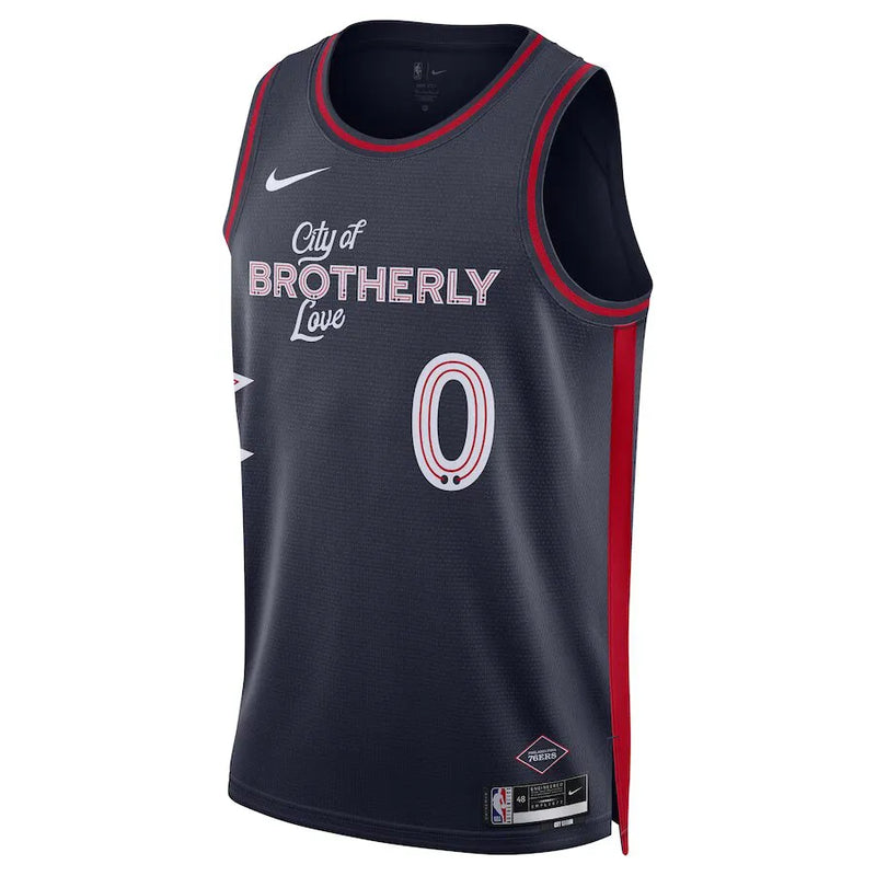 Regata NBA Philadelphia 76ers Nike City Edition 23/24 Swingman Jersey Tyrese Maxey 0
