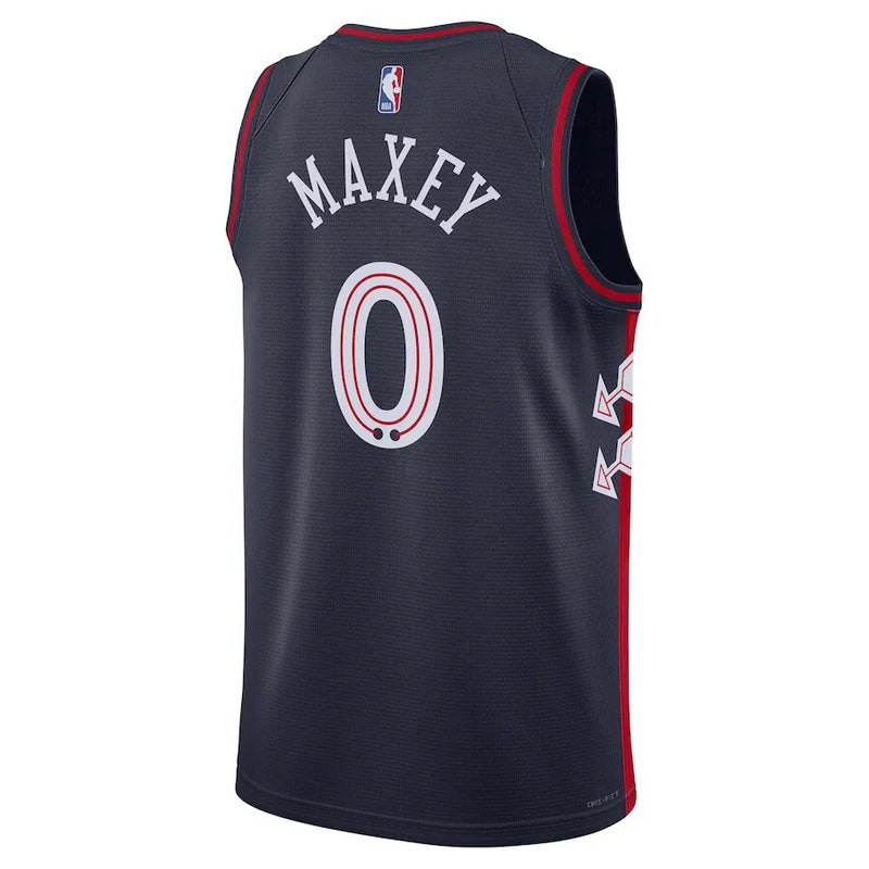 Regata NBA Philadelphia 76ers Nike City Edition 23/24 Swingman Jersey Tyrese Maxey 0