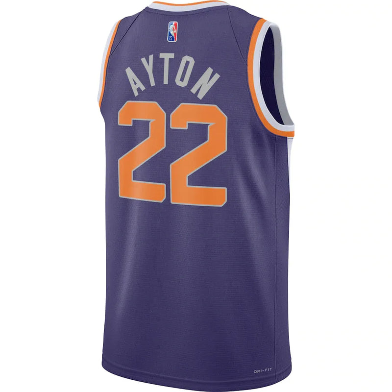Regata NBA Phoenix Suns Nike Icon Edition Jersey 2022 DeAndre Ayton 22