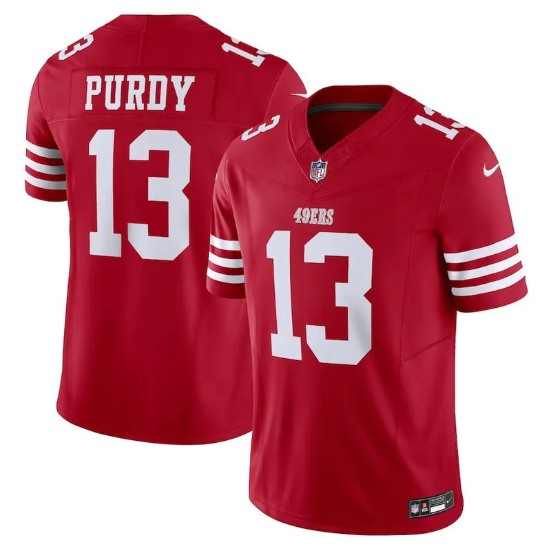 Camisa NFL San Francisco 49ers Brock Purdy 15 Nike Limited Jersey Vermelha