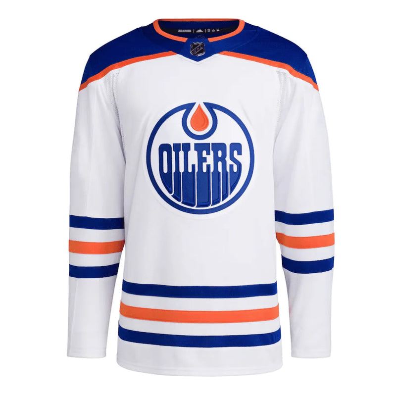 Camisa NHL Edmonton Oilers Adidas Away Jersey Branca Masculina