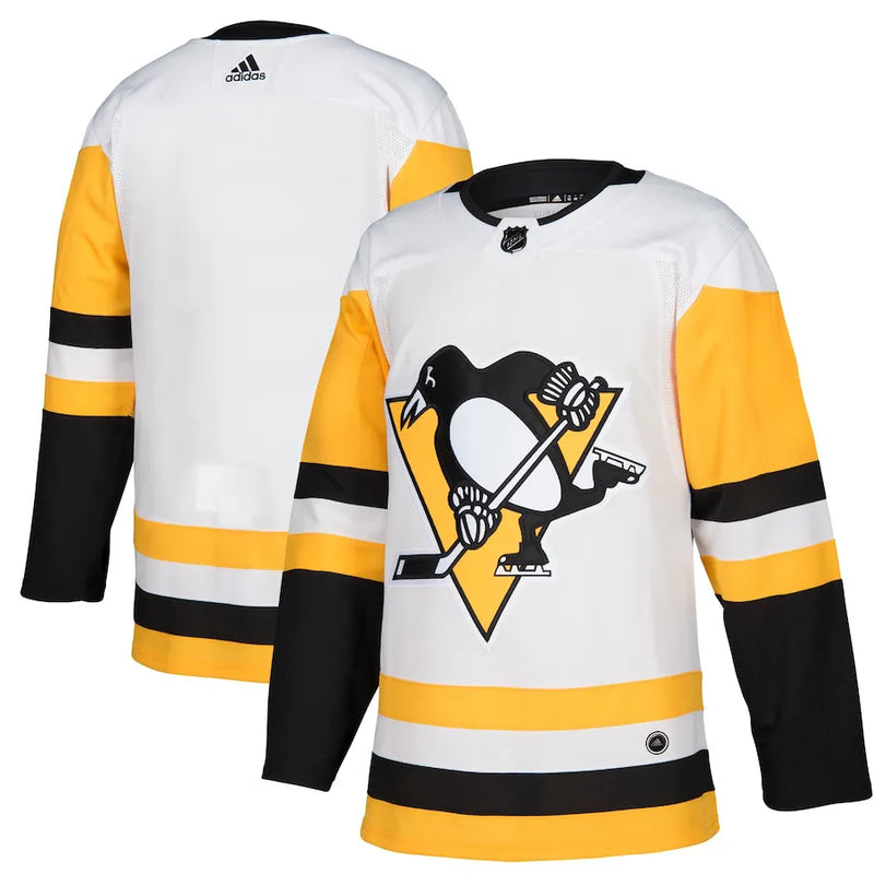 Camisa NHL Pittsburgh Penguins Adidas Away Jersey Branca Masculina