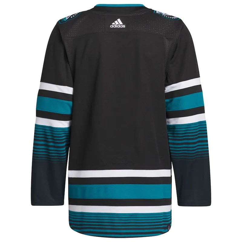 Camisa NHL San Jose Sharks Adidas Alternate Masculina Preto